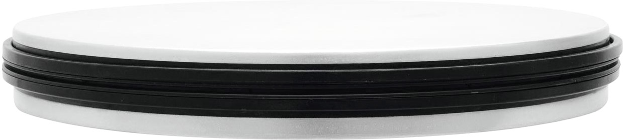 EUROPALMS Drehteller 45cm 50kg schwarz Drehplatte rotierender Teller 0,5 U/min 