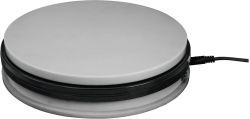 EUROPALMS Plateau rotatif 45cm jusqu' 50kg argent
