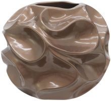 EUROPALMS Designbertopf BUBBLE-35, braun
