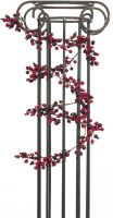 EUROPALMS Guirnalda de bayas mixta, artificial, 180cm, roja
