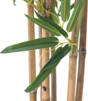 EUROPALMS Bambus deluxe, Kunstpflanze, 120cm