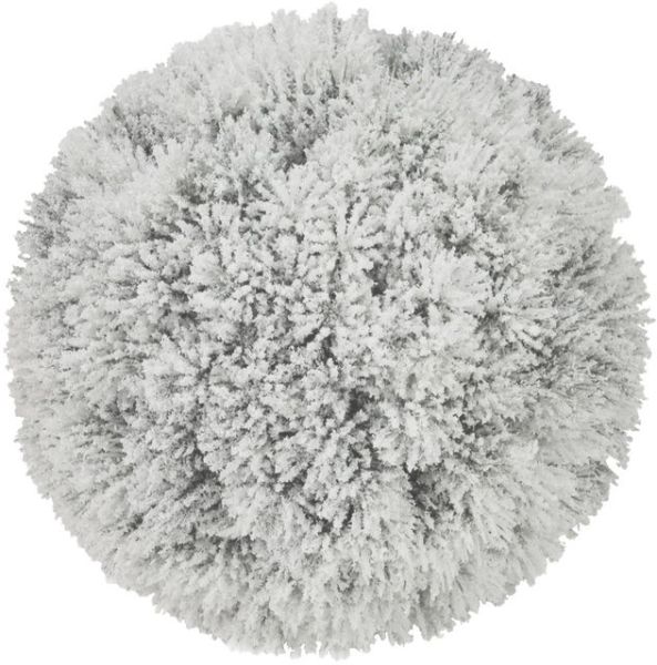 EUROPALMS Pinienkugel, beflockt, 20cm
