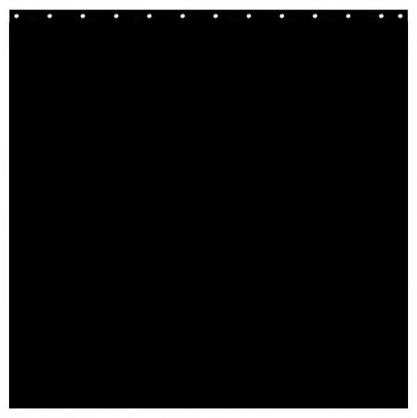 Premium Bühnenmolton B1 ca. 300 gr pro qm, 300 x 300 cm schwarz