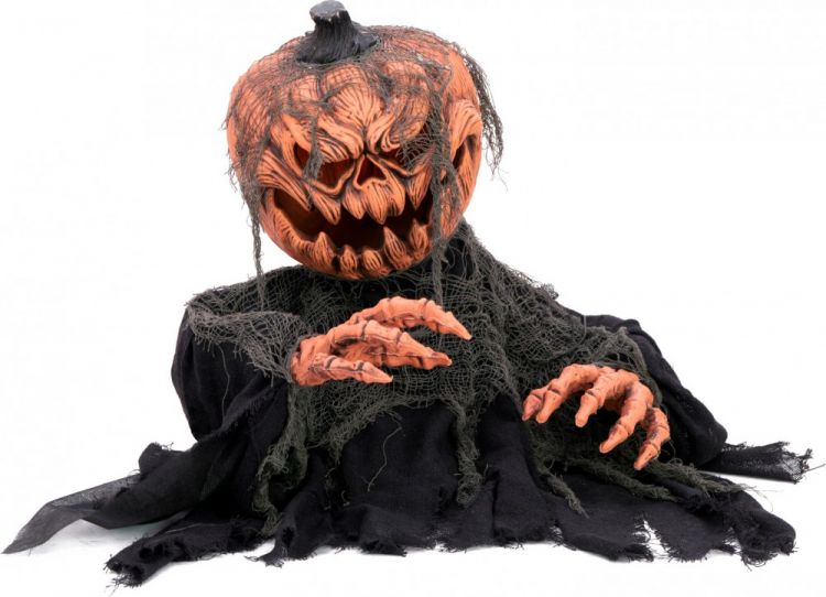 EUROPALMS Halloween Kürbis-Monster, 50cm