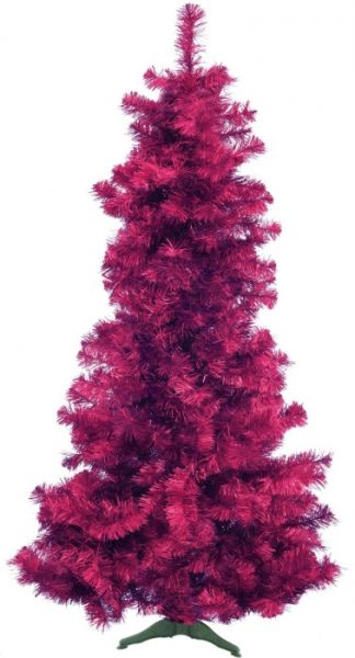 EUROPALMS Tannenbaum FUTURA, violett-metallic,210cm