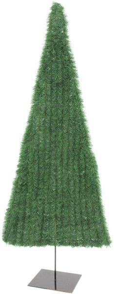EUROPALMS Tannenbaum, flach, hellgrün, 150cm