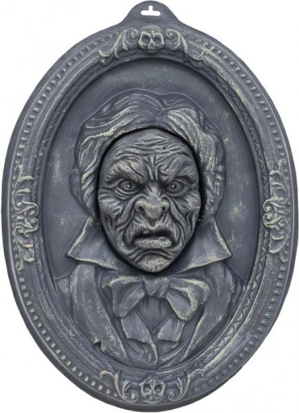 EUROPALMS Halloween Portrait, sprechend, 49x35x9cm