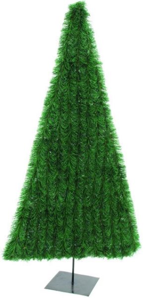 EUROPALMS Tannenbaum, flach, dunkelgrün, 120cm