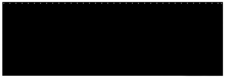Premium Bühnenmolton B1 ca. 300 gr pro qm, 900 x 300 cm schwarz