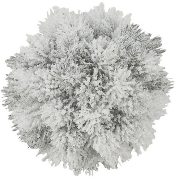 EUROPALMS Pinienkugel, beflockt, 15cm