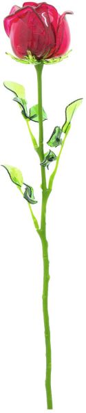 EUROPALMS Kristallrose, burgund 81cm 12x