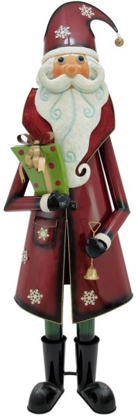 EUROPALMS Nikolaus, Metall, 195cm, rot