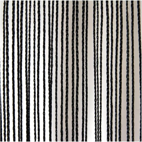 String Curtain 3m Width 3m Length, Black