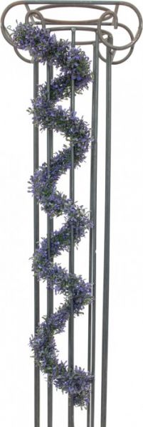 EUROPALMS Grasgirlande, violett, 180cm