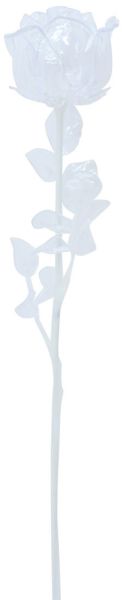 EUROPALMS Kristallrose, transparent 81cm 12x