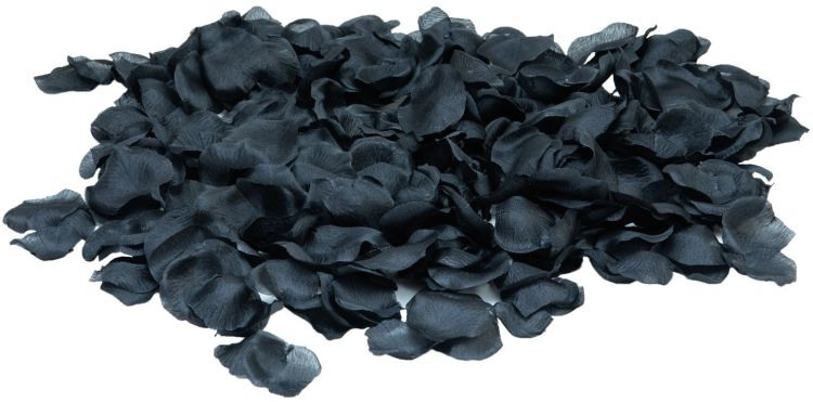 EUROPALMS Rosenblätter, schwarz, 500x