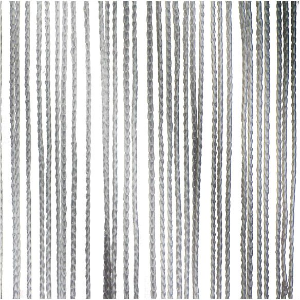 String Curtain 4(h)x3(w)m 4m Length, Grey