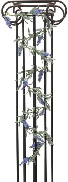 EUROPALMS Blütengirlande, blau, 180 cm